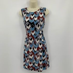 DVF Diane Von Furstenberg Carpreena mini cube dress shift silk dress new 6